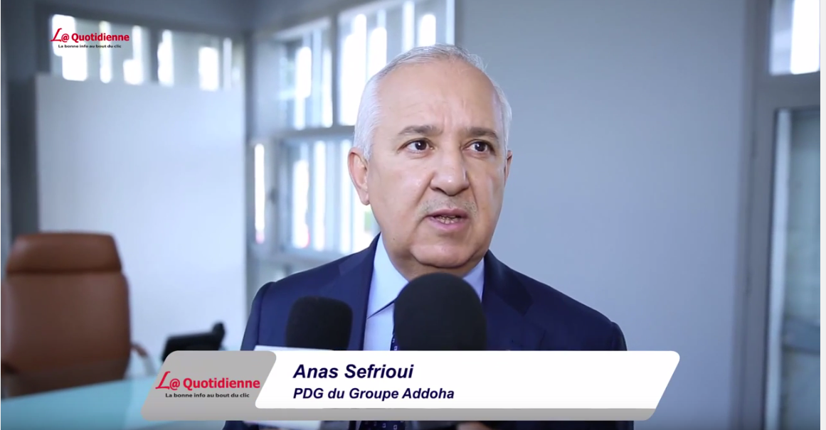 Vidéo : Anas Sefrioui commente les réalisations du premier semestre 