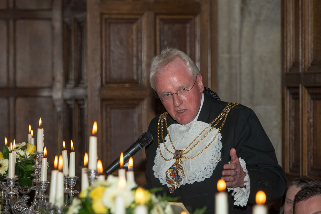 Andrew Parmley, lord maire de la City de Londres, en visite au Maroc le 12 avril