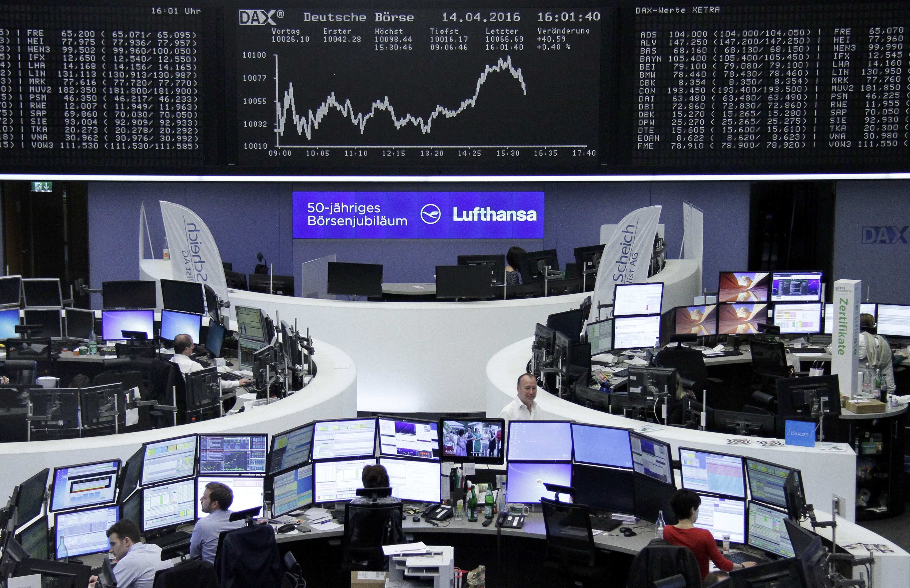 Les Bourses en Europe reculent, Gemalto plonge