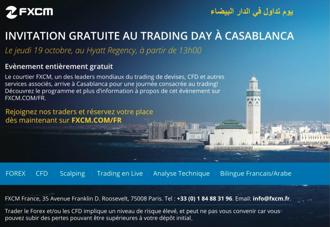 FXCM organise sa première conférence de trading au Maroc