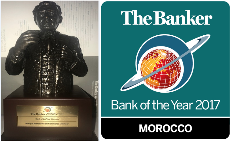 BMCE Bank of Africa distinguée « Banque Marocaine de l’Année »