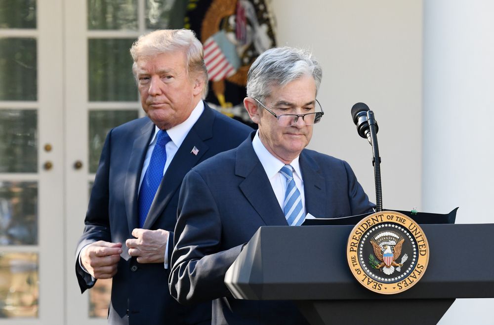 Trump s'en prend une nouvelle fois au président de la Fed