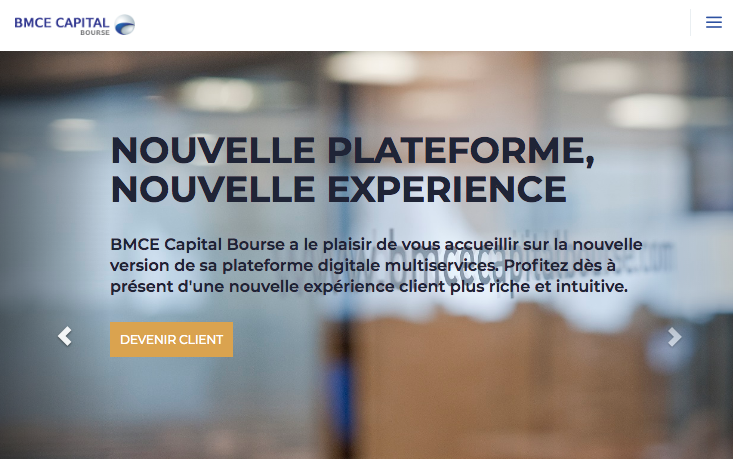 Bourse en ligne : la plateforme de BMCE Capital Bourse fait peau neuve