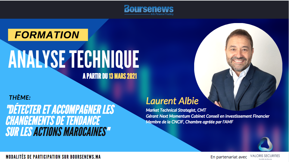 Formation Boursenews : détecter et accompagner les changements de tendance avec Laurent Albie