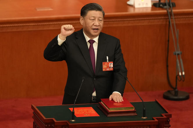 Chine: Xi Jinping obtient un troisième mandat historique de président