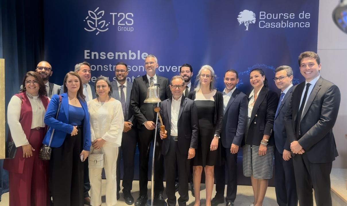 T2S sonne la cloche et devient la 81e société cotée à la Bourse de Casablanca